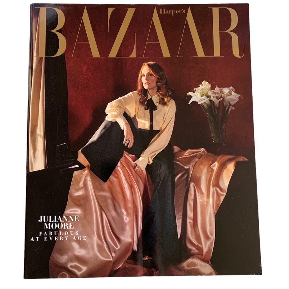 Julianne Moore Magazine Harper's Bazaar